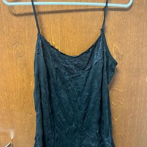 Maurices Black Lace Detail Top